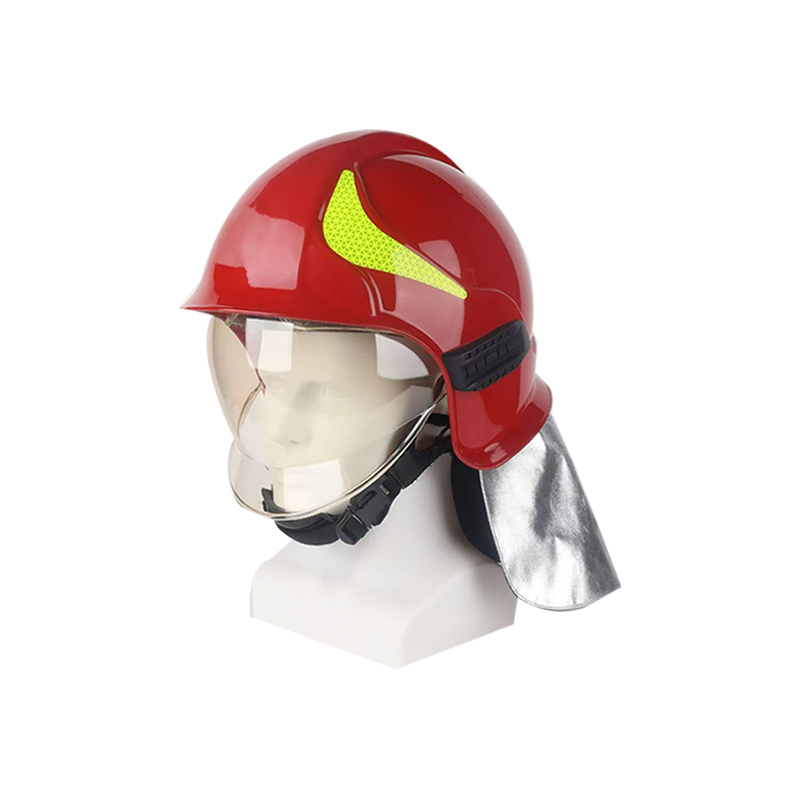 Mũ bảo hiểm chữa cháy kiểu Full Face Double Goggles